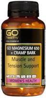 Go Healthy Go Magnesium 650+ Cramp Bk