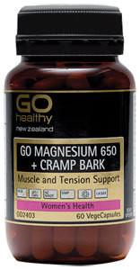 Go Healthy Go Magnesium 650+ Cramp Bk