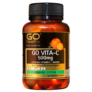 Go Healthy Go Vita-C 500mg Orange
