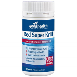 Good Health Products Red Super Krill 1000mg