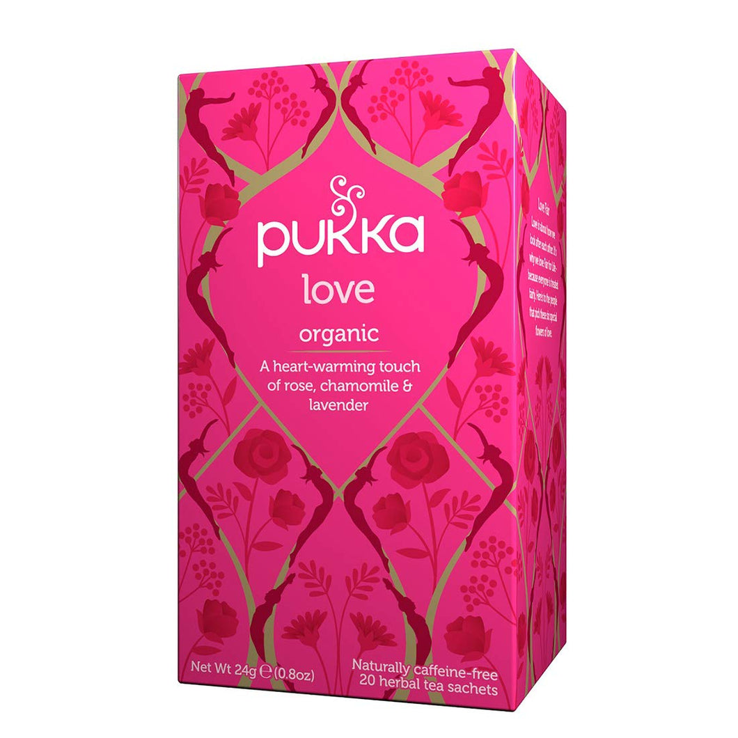 Pukka Organic Herbal Tea Love