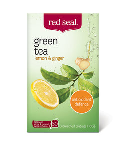 Red Seal Lemon and Ginger Green Tea 