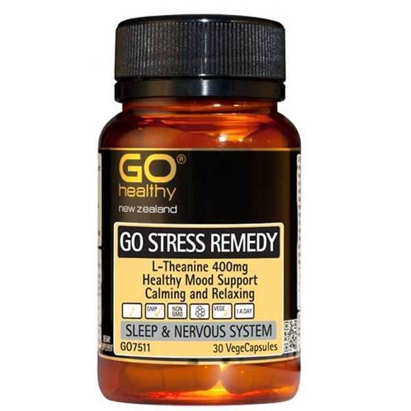 Go Stress Remedy L-Theanine 30 caps