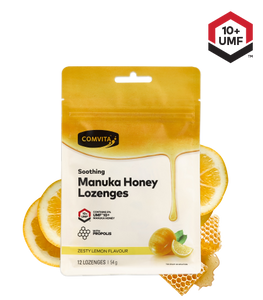 Comvita Lemon and Honey Individual Lozenges