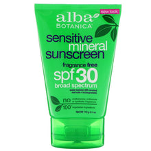 Load image into Gallery viewer, Alba Mineral Fragrance Free SPF30 113ml
