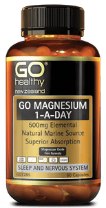 GO Magnesium 1-A-Day 500mg 60's
