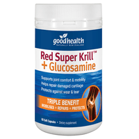 Good Health Product Red Super Krill + Glucosamine 60's