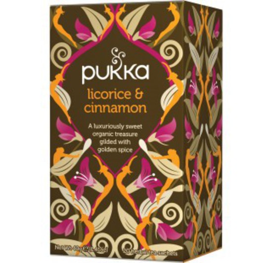 Pukka Licorice and Cinnamon Tea